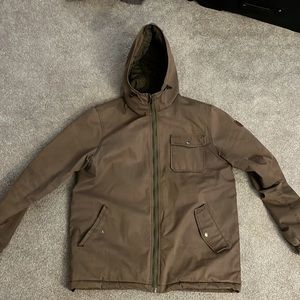 Element Wolfeboro Collection winter weather resistant brown jacket